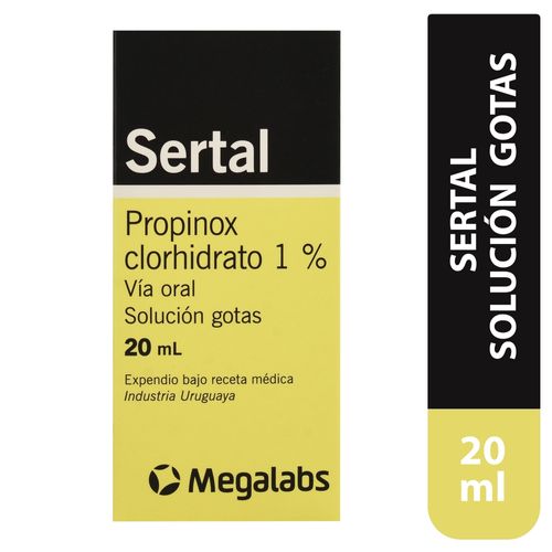 Gotas Sertal Roemmers 1% - 20 ml