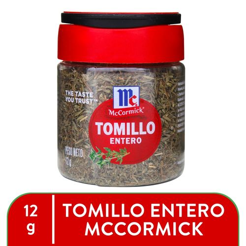 Tomillo Molido Mccormick - 12 g