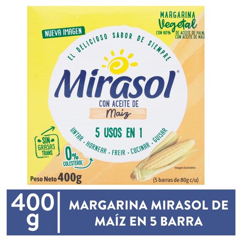 Margarina Mirasol Maiz - 400 g