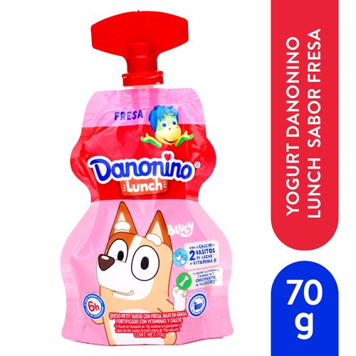 Yogurt Danonino Lunch Fresa - 70 g