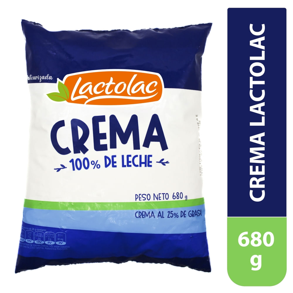Crema Lactolac 680 g