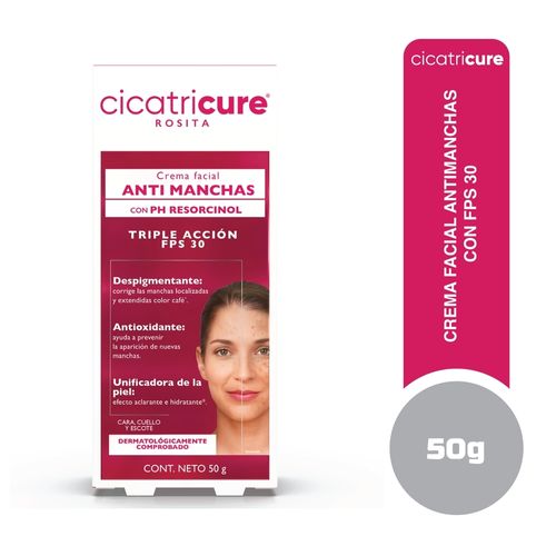 Crema Facial Cicatricure  Antimanchas-50 g