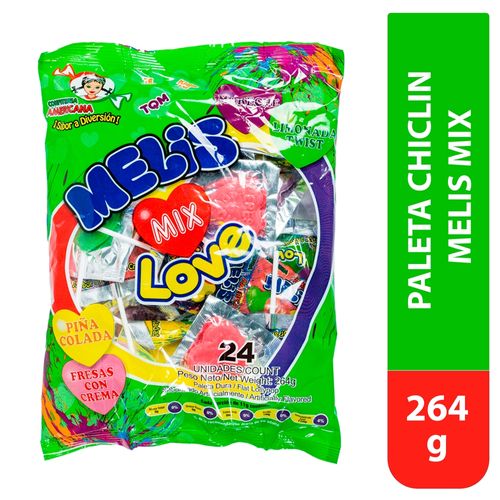 Paleta Melis Love Conf Ameri Bolsa - 264 g