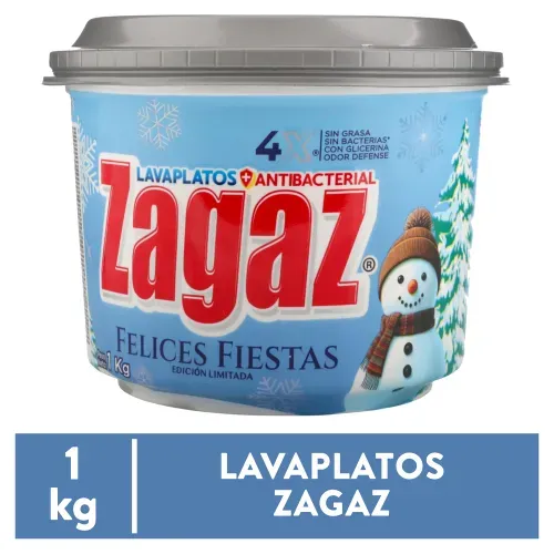 Lavaplatos Zagaz  Felices Fiestas - 1000 g