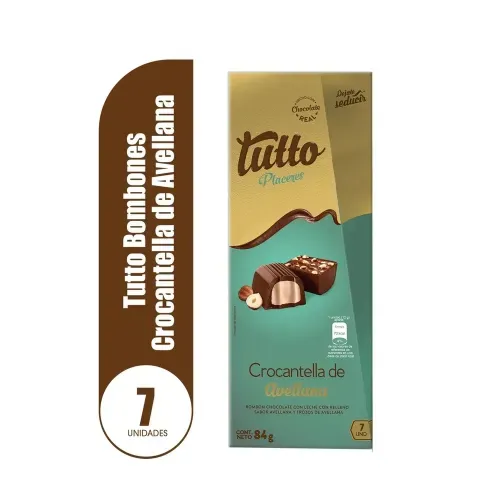 Choc Tutto Placer Avellana Crocant 84 g