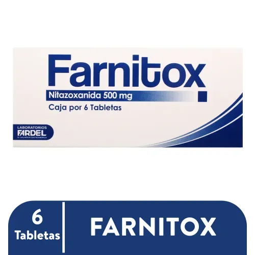 Farnitox Fardel 500 mg x 6tabletas