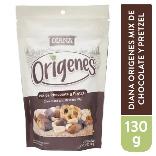 Origenes Mix Chocolate y Pretzel 130g