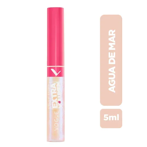 Labial Líquido Vogue Colorissimo Extra Volumen Agua De Mar - 5 ml