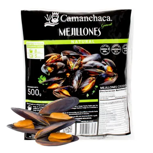 Mejillón Entero Camanchaca Congelado - 1.1 Lb