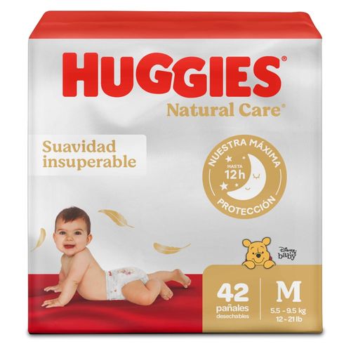 Pañales Huggies Natural Care