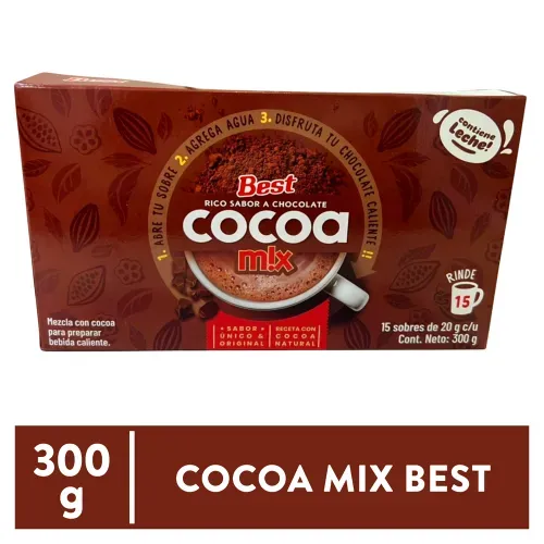 Cocoa Mix Best 15 Sobres 300gr