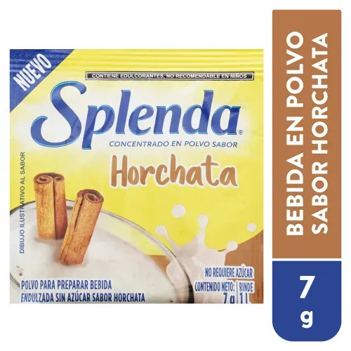 Splenda Horchata Polvo Sobres 7 Gr