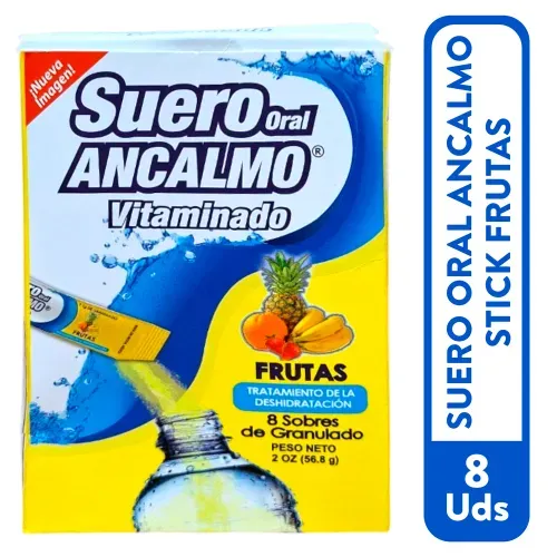 Ancalmo Suero Stick Frutas 8 Sob Unidad