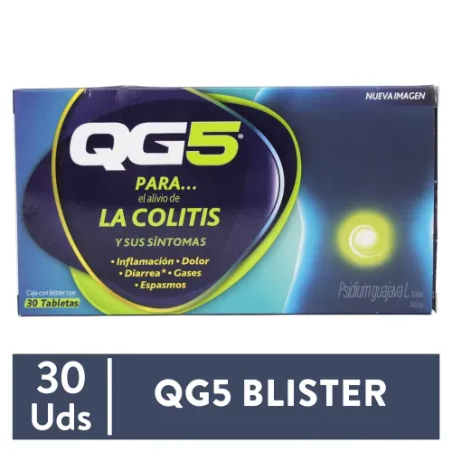 Alivio Qg5 De La Colitis 1 De 30 Tab