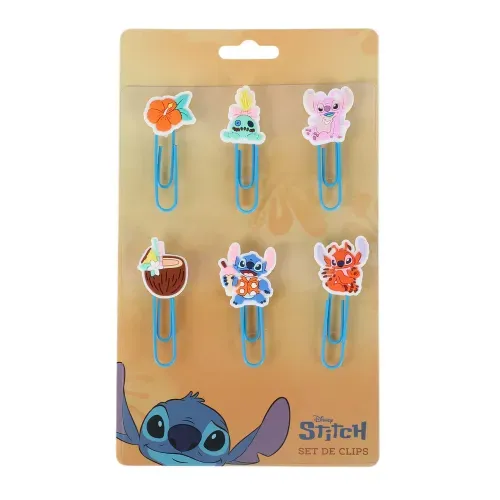 Stitch Surtido De 6 Clips 50mm