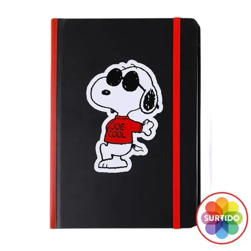 Snoopy Libreta A5 Pasta Dura 480