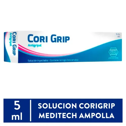 Solucion Corigrip Meditech Amp 5 ml Unidad