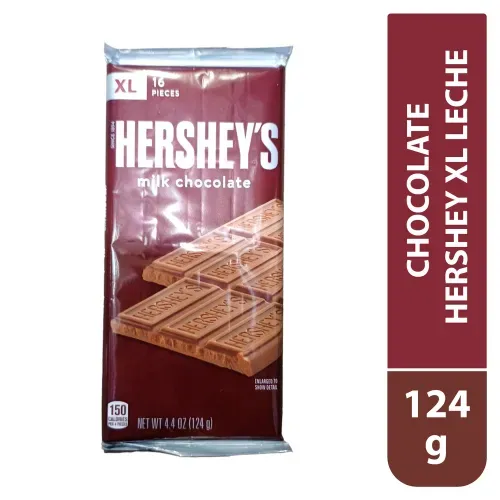 Chocolate Hersheys Xl Milk 124 Gr