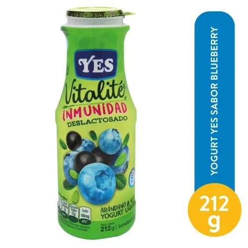 Yogurt Yes Sabor Blueberry 212 g