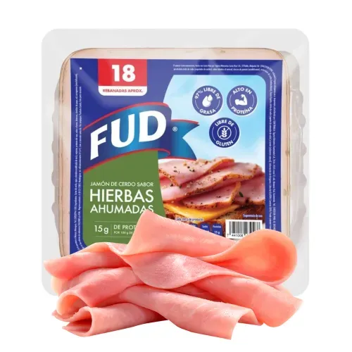 Jamon Fud Hiervas Ahumadas 250 g
