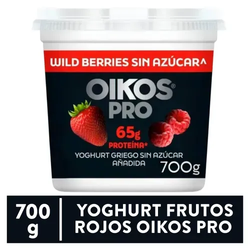 Oikos Pro Frutos Rojos 700 Gr