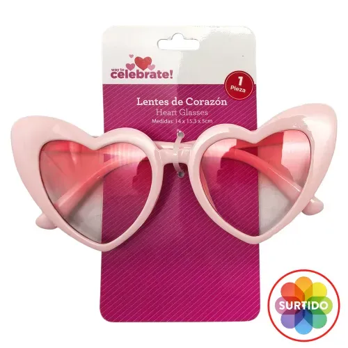 Tira De Lentes San Valentin 12 Pz
