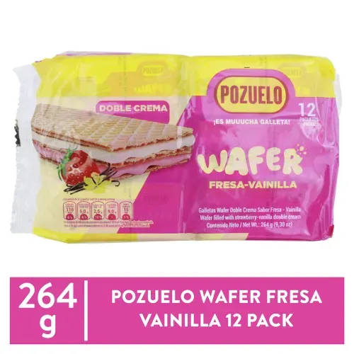 Gta Pozuelo Wafer Fre Vainilla 264 Gr