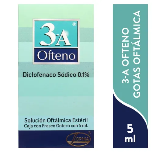 Gotas Oftalmicas Sophia Ofteno 1 mg / 5 ml - Precio indicado por Unidad