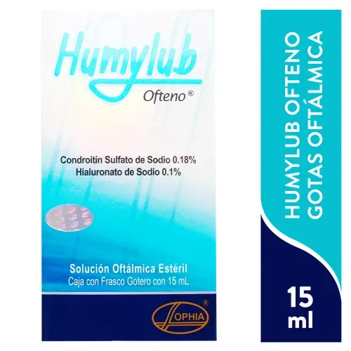 Solucion Esteril Sophia Humylub Ofteno 0.18/0.1 - 15 ml