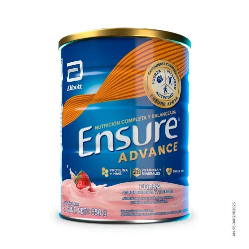 Fórmula Nutricional Ensure® Advance Sabor Fresa -850 g