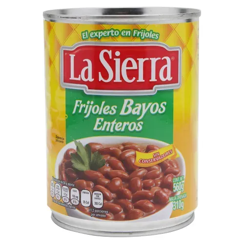 Frijol Bayo Entero La Sierra 560gr