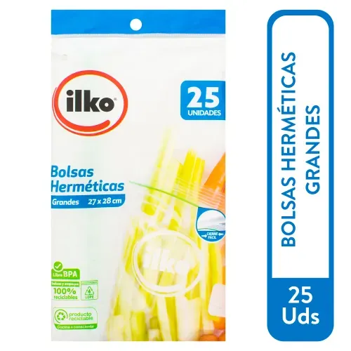 Bolsa Hermetica Verduras27x28cm Bol