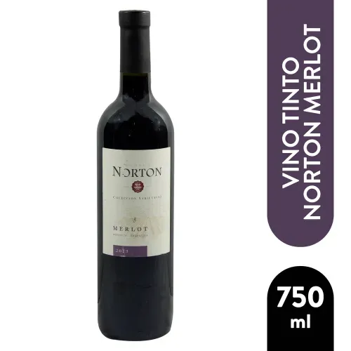 Vino Tinto Norton Merlot 750ml