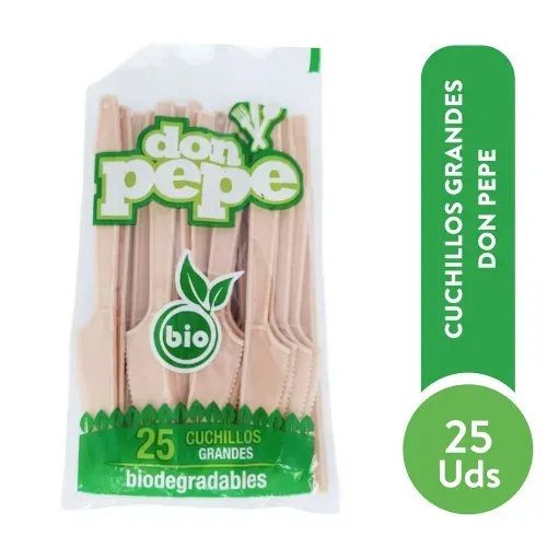 Cuchillo Grande Don Pepe Biodegrada 25ea