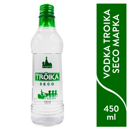 Vodka Troika Seco - 450 ml