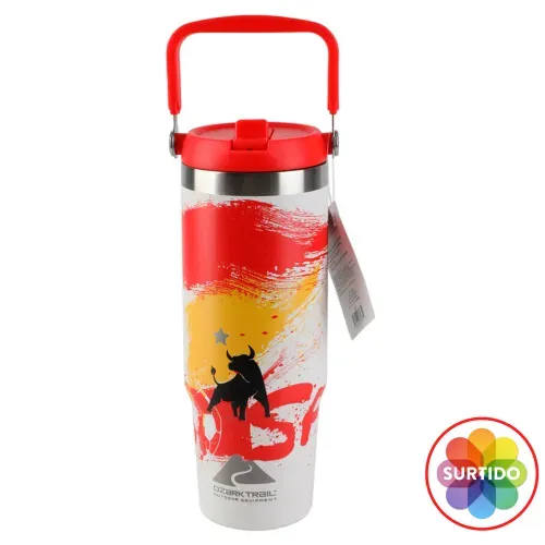 Tumbler Insu Ozt Tapa Gira Ca Inox 30onz