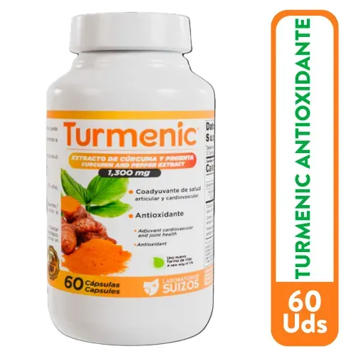 Turmenic Antioxidante 60 Capsulas Unidad