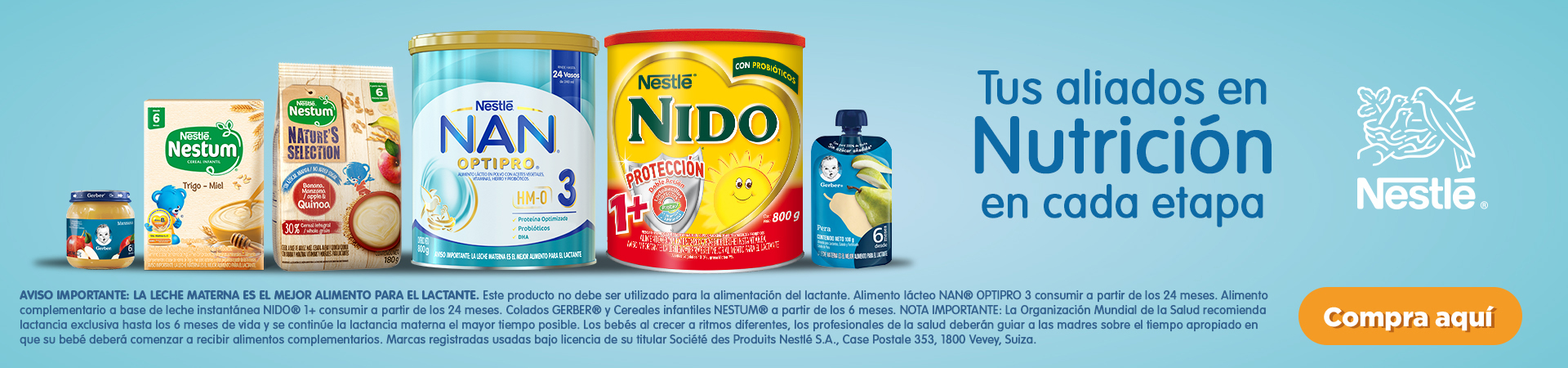 Variedad Productos Nestlé